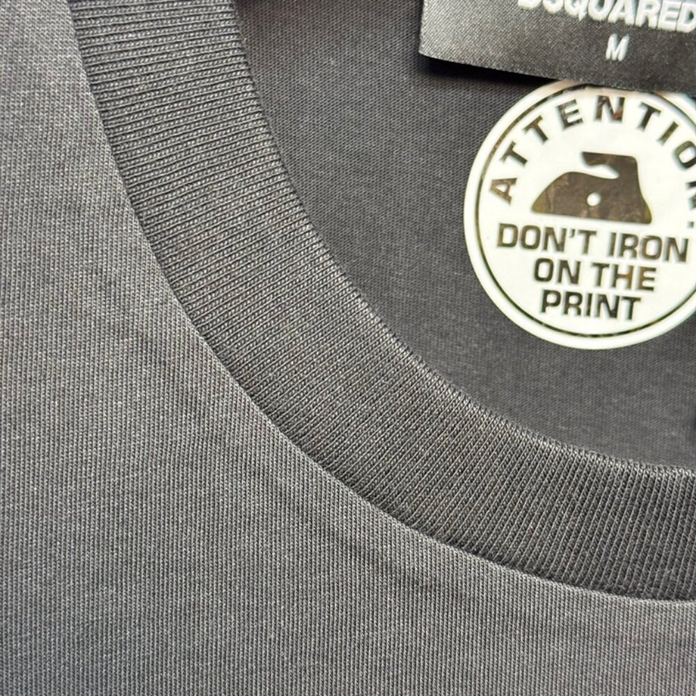 Dsquared2 Men Icon Scribble Cool Fit T Shirt Black - image 5